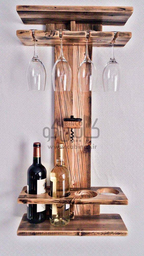 کافی بار چوبی مدل Bar1003