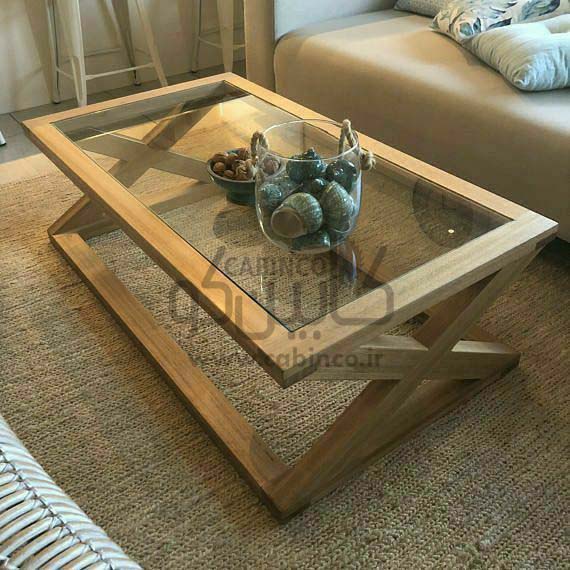 میز چوبی مدل M1007