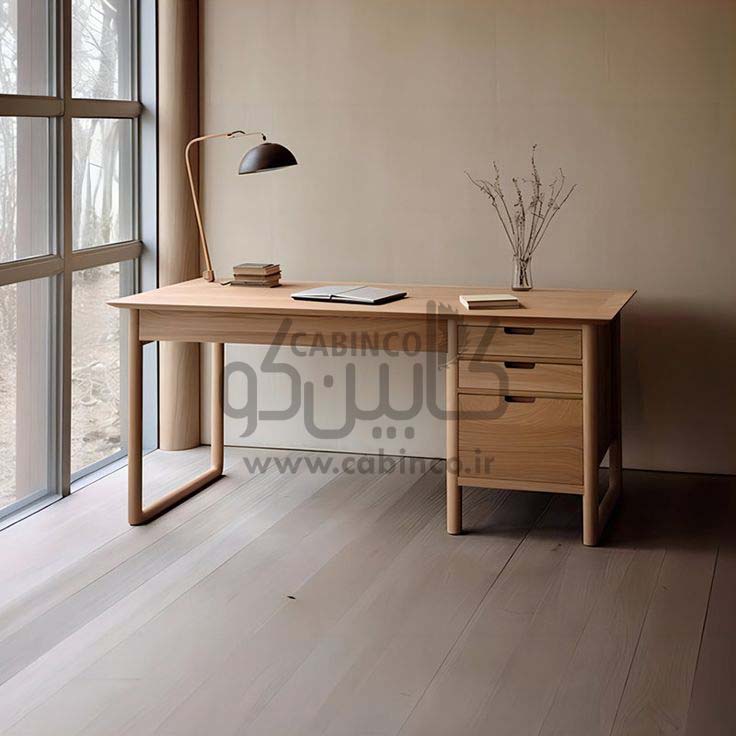 میز تحریر چوبی مدل MT1001
