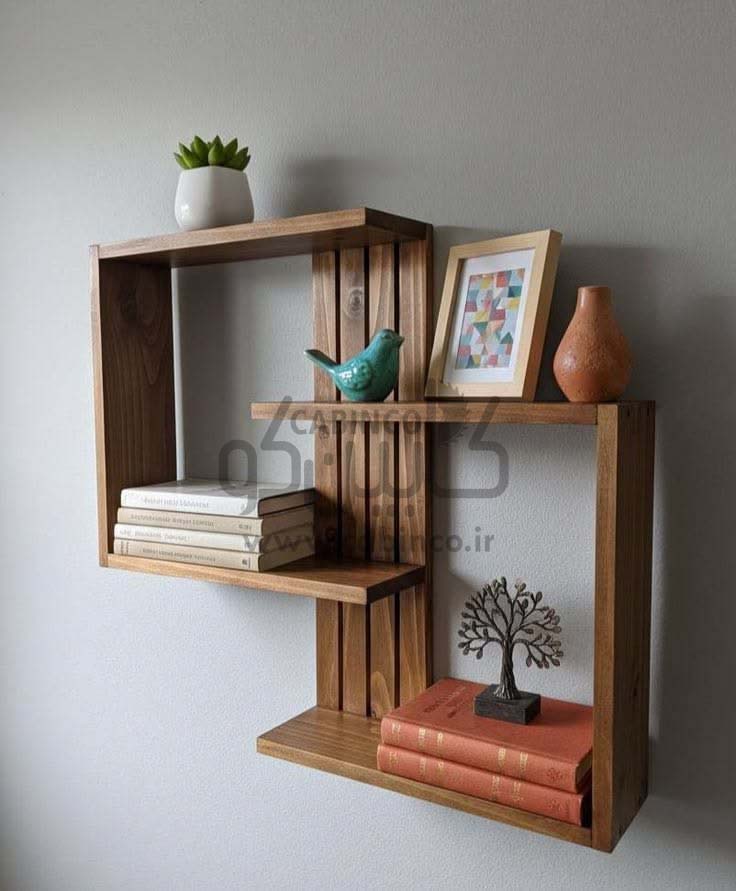دیوارکوب تزئینی چوبی مدل T1016