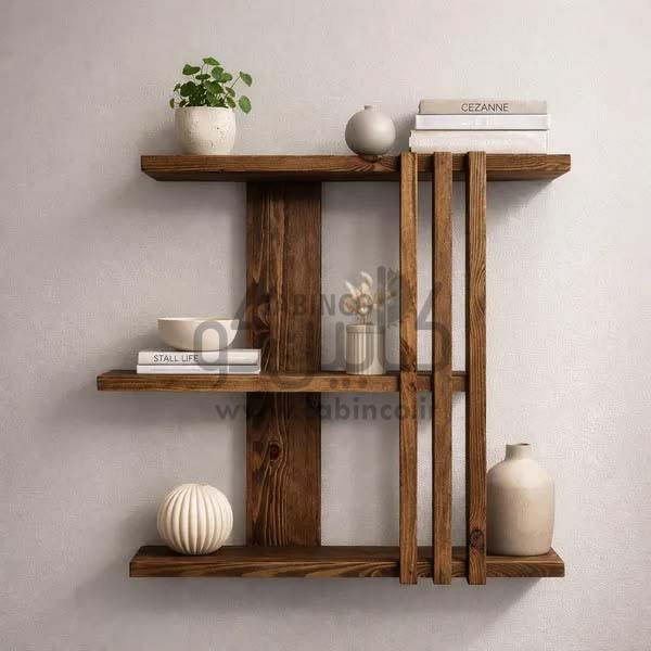 دیوارکوب تزئینی چوبی مدل T1009