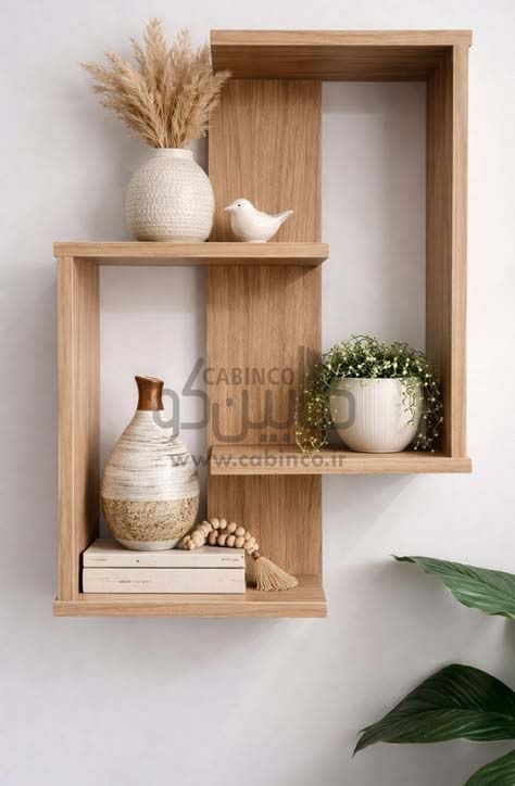 دیوارکوب تزئینی چوبی مدل T1005
