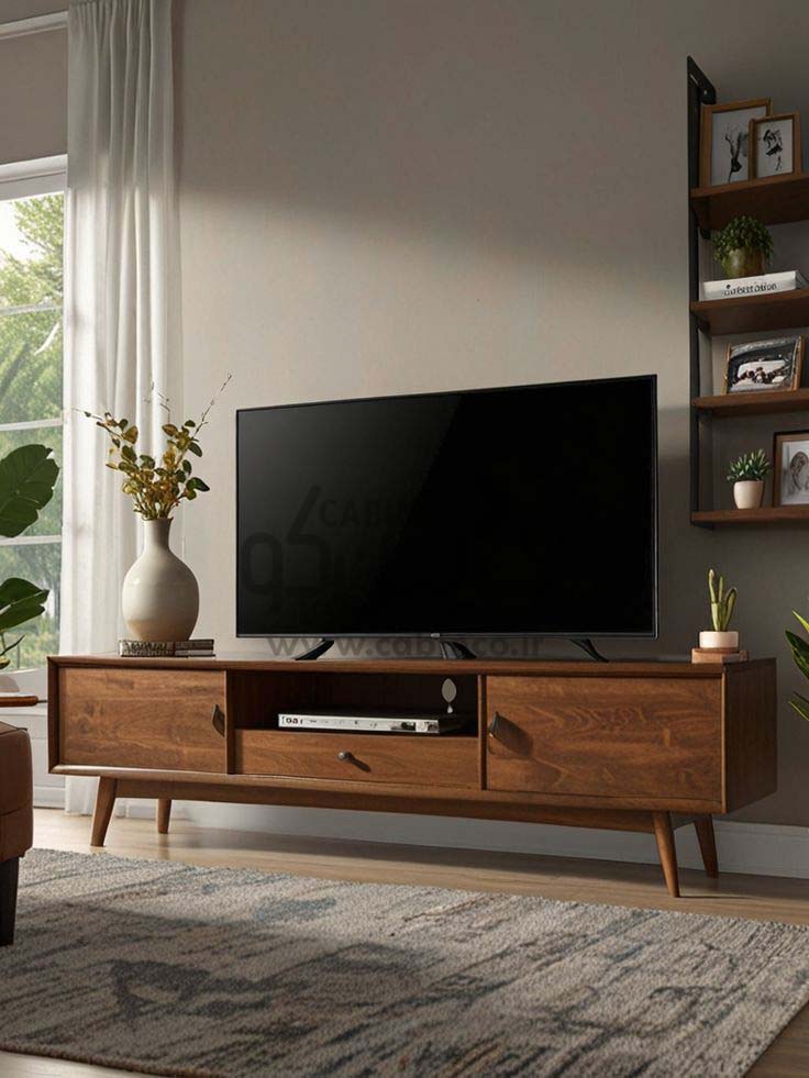 میز تلوزیون چوبی مدل MTV1002