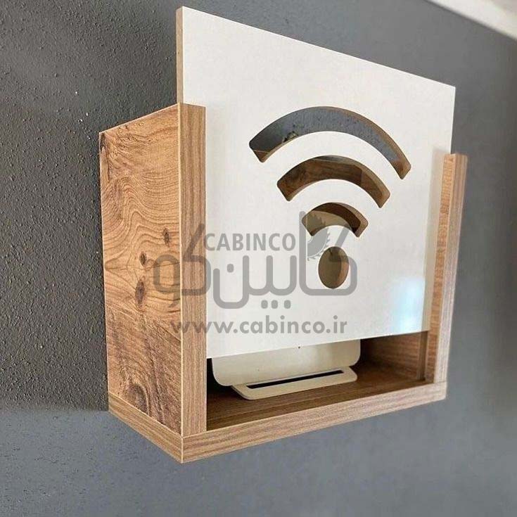 باکس مودم چوبی