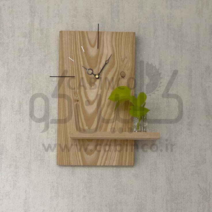 ساعت دیواری چوبی مدل A1112