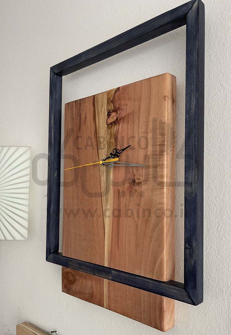 ساعت دیواری چوبی مدل A1105