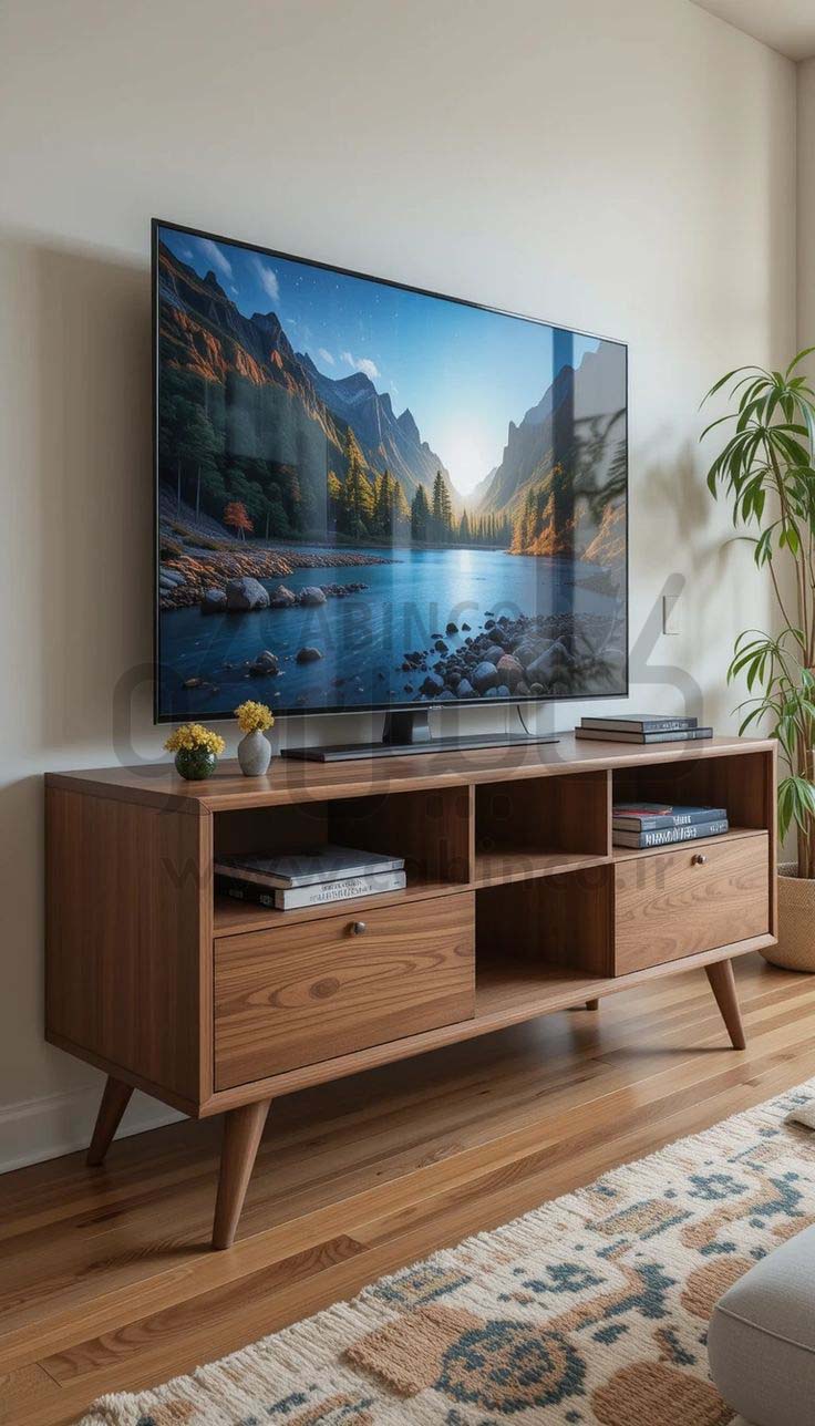 میز تلوزیون چوبی مدل MTV1014