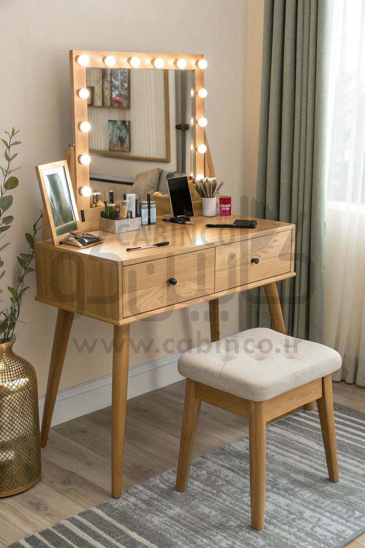 میز آرایش چوبی مدل MTW 2217