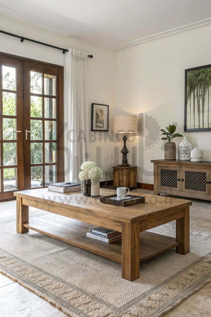 میز چوبی مدل M1014