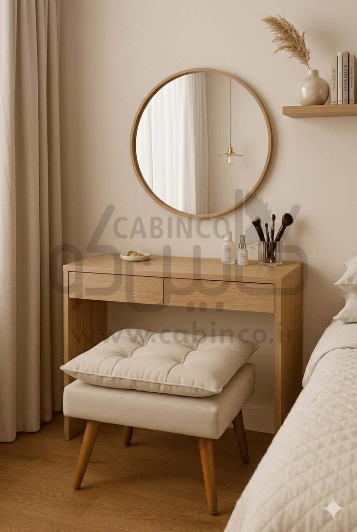 میز آرایش چوبی مدل MTW 2208