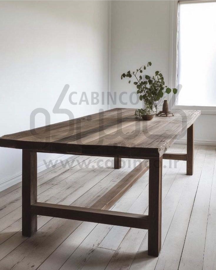 میز چوبی مدل M1012